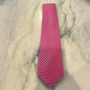 BNWT Silk Jim Thompson neck tie pink